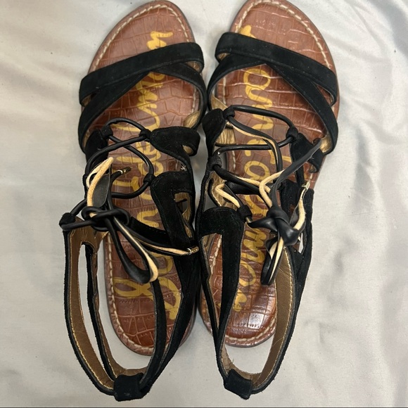 Black gladiator Sandals Sam Edelman size 7 - Picture 5 of 7